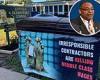 Labor union leaves COFFIN with picture of toe-tagged dead body outside an ...