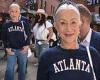 Dame Helen Mirren, 76, is fresh faced and casual at the Telluride Film Festival