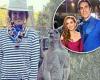 Isla Fisher claims poses with her 'brother' Jerome