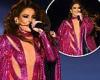 Cheryl returns to the stage! Pop star puts on a VERY animated display at Mighty ...