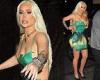 Iggy Azalea displays wears a mini dress as she steps out after performing with ...