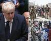 Boris Johnson says UK forces can be 'proud' of 'achievements' in Afghanistan