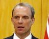 Dominic Raab's popularity plunges as reshuffle looms