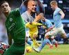 sport news Manchester City goalkeeper Ederson jokes he could replace Kevin de Bruyne in ...