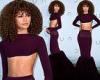 Zendaya parades her lithe frame in a crop top and skin-tight skirt at the Dune ...