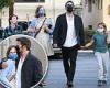 Ben Affleck plants a kiss on the side of his eldest child Violet's head after ...
