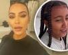 Kim Kardashian gets roasted by daughter North for putting on a fake voice