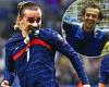 sport news Antoine Griezmann says matching Michel Platini's goal record for France is ...