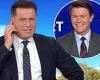 Today show host Karl Stefanovic tries to make light of technical difficulties