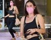 Scout Willis flashes her toned abs in a cropped tank top as she left a nail ...