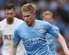 sport news Kevin De Bruyne putting himself in contention to return for Manchester City ...