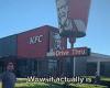 Aussies lads kick a footy into the KFC bucket to see if it is empty, busting an ...