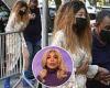 Sickly Wendy Williams is seen wearing a robe and socks as she's led into her ...
