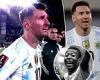 sport news Lionel Messi can't hold back the tears after breaking Pele's South American ...