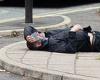 Revellers spotted vomiting in Manchester city centre and lying passed out after ...