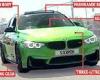 BMW M3 Estate is crushed by police after they discovered it was made from FOUR ...