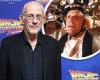 Christopher Lloyd leads the stars as he arrives for the Back To The Future The ...
