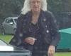 Brian May lands helicopter in middle of cricket pitch forcing delay as he ...
