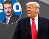 Trump slams Facebook for allowing some users to skirt publishing rules