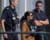 Priti Patel visits Dover as around 100 migrants are intercepted in the Channel