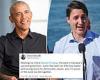 Barack Obama endorses Justin Trudeau as polls show tight race for Canadian ...