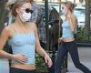 Lily Rose Depp goes braless under tiny tank top after running into ex Timothee ...