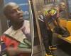 Man riding Bronx subway train with young daughter are spat on and threatened ...