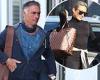 Strictly's Greg Wise and pro Karen Hauer both arrive at the same London studio ...