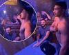 Love Island's Tommy Fury sends crowd wild as he strips off and beats his chest ...