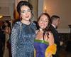 Jaime Winstone and sister Louis shimmer in glamorous attire as they enjoy rare ...