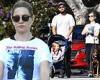 Newly engaged Kate Hudson takes stroll with fiance Danny Fujikawa and daughter ...