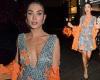 Amy Jackson stuns in a sparkling dress as she attends the London Fashion Week ...
