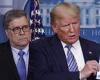 Bill Barr told Trump to 'dial it back' ahead of the election, book claims