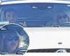 Britney Spears and her soon-to-be husband Sam Ashgari hit the road in her white ...
