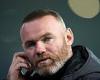 sport news Wayne Rooney found out Derby had gone into administration by watching Sky ...