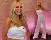 Strictly Come Dancing: Tess Daly shows off her figure in a white jumpsuit