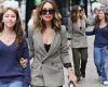 Myleene Klass nails sartorial chic as she spends day with her daughter Ava at ...