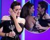 Marion Cotillard cries as Penélope Cruz presents her Donostia Award at San ...
