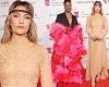 Paris Jackson and honoree Billy Porter atend the Elizabeth Taylor Ball to End ...
