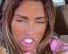 Katie Price gets ready for CHRISTMAS as she and her sister sing along to the ...