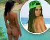 Kendall Jenner puts on a VERY cheeky display in itty bitty thong bikini
