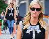Nicky Hilton is sassy and sweet while clad in a chic top with bows and chains ...