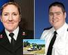 Two married police officers IGNORED call-outs to an assault and burglary to ...