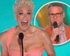 Ted Lasso star Hannah Waddingham reacts to Seth Rogen after he mispronounces ...