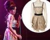 Amy Winehouse's wardrobe from her 2011 tour is expected to fetch £36,000 at ...