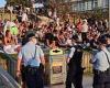 Covid Australia Police struggle with huge crowds at Bondi Beach after first ...