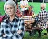 Cynthia Nixon matches picnic table in style misstep on SATC set after Patricia ...