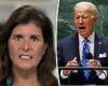 Nikki Haley says Biden 'ignored' threats in UN speech