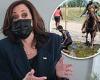 Kamala FINALLY responds to Haitian migration crisis by attacking agents for ...