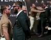 sport news Saul 'Canelo' Alvarez and Caleb Plant embroiled in shocking BRAWL in duo's ...